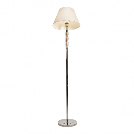Торшер iLamp Alesti F2424-1 Nickel