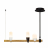 Подвесная светодиодная люстра Loft IT Whisper 1028-3BL
