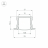 Профиль встраиваемый Arlight LINE-2315-F-2000 WHITE 044265