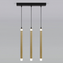 Подвесной светильник Eurosvet 50133/3 LED бронза