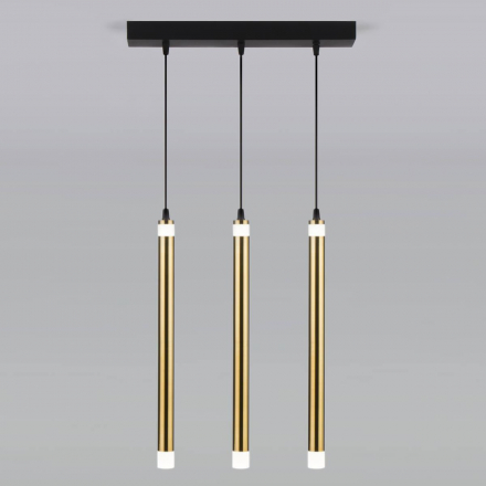 Подвесной светильник Eurosvet 50133/3 LED бронза