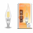 Лампа светодиодная диммируемая филаментная Gauss Smart Home Filament E14 4,5W 2700K прозрачная 1260112