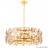 Подвесная люстра Crystal Lux Crystal SP12 Chrome SP12 Gold