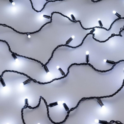 Уличная светодиодная гирлянда Ardecoled нить 230V белый ARD-String-Classic-10000-Black-100Led-Milk-Flash White 031207