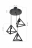 Подвесная люстра Toplight Cherise TL1605H-03BK