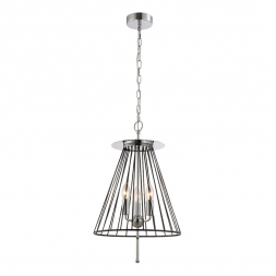 Подвесная люстра Crystal Lux Modesto SP3 Black/Chrome