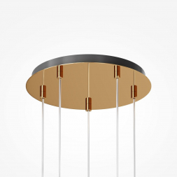 Подвесная светодиодная люстра Maytoni Drop MOD273PL-L80G3K