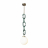 Подвесной светильник Loft IT Chain 10128P Green