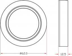 Потолочный светодиодный светильник Deko-Light Baham I 687099