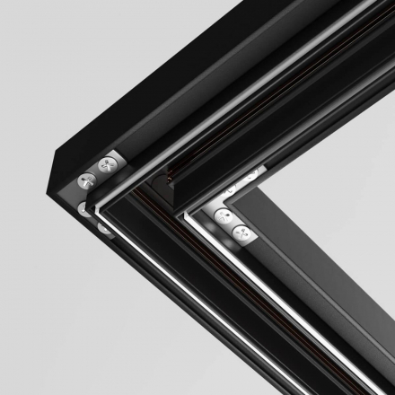 Соединитель L-образный Maytoni Technical Exility Gravity TRA034CL-SC-42S