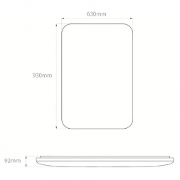 Потолочный светодиодный светильник Yeelight Halo Ceiling Light Pro YLXD49YL