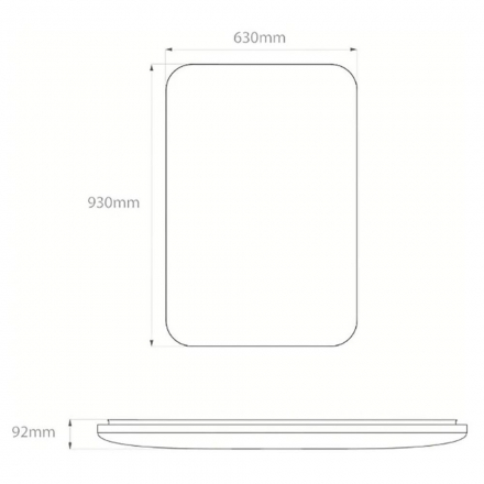 Потолочный светодиодный светильник Yeelight Halo Ceiling Light Pro YLXD49YL