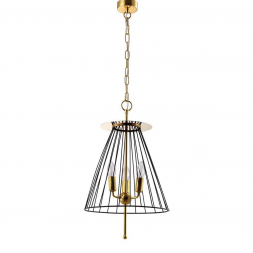 Подвесная люстра Crystal Lux Modesto SP3 Black/Gold