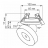 Встраиваемый светодиодный спот Arlight LGD-Mona-Built-R100-12W White5000 025464
