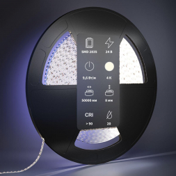 Светодиодная лента Maytoni 9,6W/m 120LED/m 2835SMD дневной белый 50M 201048