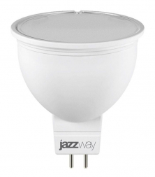 Лампа светодиодная диммируемая Jazzway GU5.3 7W 3000K матовая 1035400