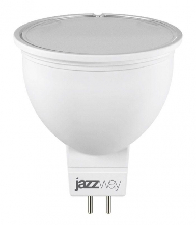 Лампа светодиодная диммируемая Jazzway GU5.3 7W 3000K матовая 1035400