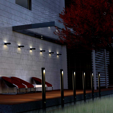 Садово-парковый светодиодный светильник Novotech Street Kaimas 358585