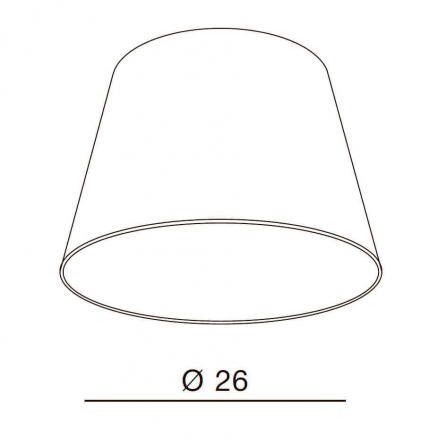 Абажур Azzardo Shade ZF 26 AZ2601