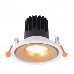 Встраиваемый светодиодный светильник Crystal Lux CLT 005C98 WH-GO 4000K