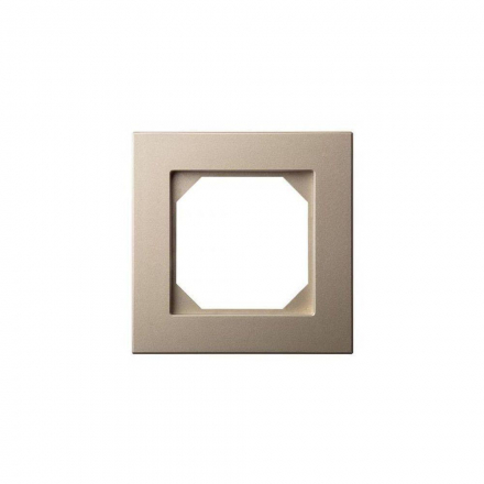Рамка 1-постовая Liregus Epsilon шампань 28-318