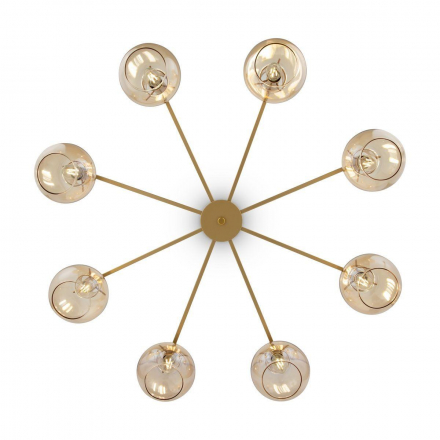 Потолочная люстра Freya Circle FR5183PL-08G