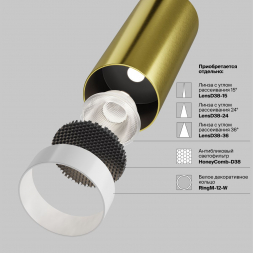 Встраиваемый светодиодный спот Maytoni Technical Focus Led C053CL-L12W2.7K-W-BS