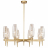 Подвесная люстра Maytoni Lita H002PL-08G