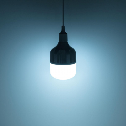 Лампа светодиодная сверхмощная Gauss E40 75W 6500К матовая 11734382