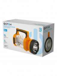 Рабочий светодиодный фонарь-прожектор Фотон аккумуляторный 230х145 1200 лм PB-8000 24288