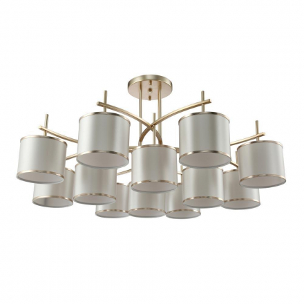 Потолочная люстра Crystal Lux Sergio PL8+4 Gold