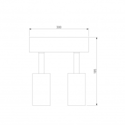 Спот Eurosvet Bronze 20063/4 LED античная бронза