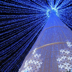 Уличная светодиодная гирлянда Ardecoled нить 230V синий ARD-String-Classic-10000-White-100Led-Std Blue 025817