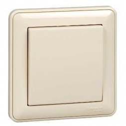 Выключатель одноклавишный Schneider Electric W59 10A 250V слоновая кость VS110-154-28