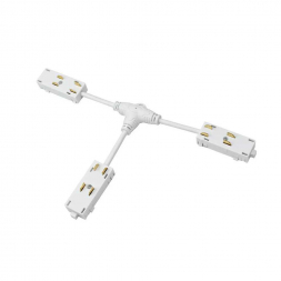 Коннектор Т-образный гибкий Denkirs Smart Hide TR2115-WH