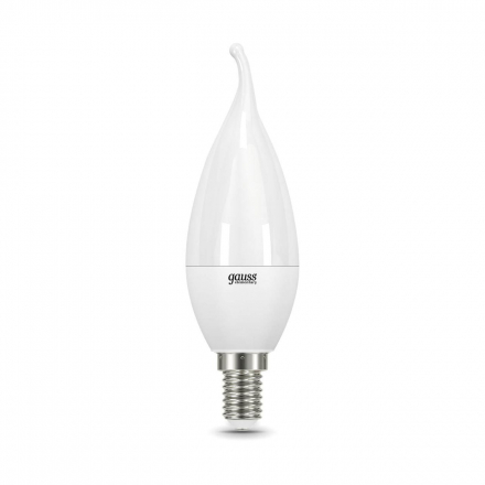 Лампа светодиодная Gauss E14 8W 3000K матовая 34118