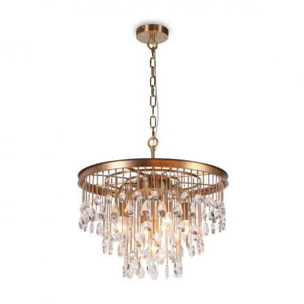 Подвесная люстра Maytoni Linn MOD091PL-05G