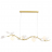Подвесная люстра Crystal Lux Colibri SP4 Gold
