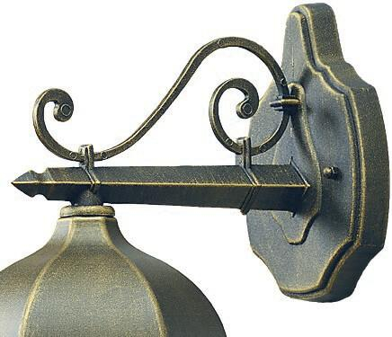 Уличный настенный светильник De Markt Фабур 804020201