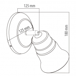 Спот De Markt Алгол 6 506022001