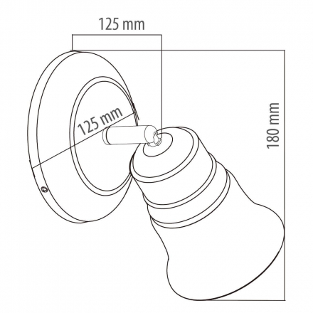Спот De Markt Алгол 6 506022001
