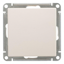 Выключатель одноклавишный Schneider Electric W59 10A 250V слоновая кость VS110-154-2-86