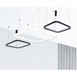 Подвесной светодиодный светильник Italline IT013-6031 black 3000K