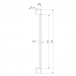 Уличный настенный светодиодный cветильник Elektrostandard Argos 35122/D черный a069746