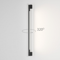 Уличный настенный светодиодный cветильник Elektrostandard Argos 35122/D черный a069746