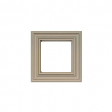 Рамка 1-постовая Liregus Retro кремовый омбре 29-148