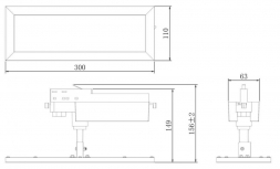 Трековый светодиодный светильник Deko-Light Panel 707137