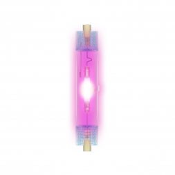 Лампа металлогалогеновая Uniel R7s 70W прозрачная MH-DE-70/PURPLE/R7s 04849