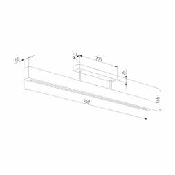 Потолочный светодиодный светильник TK Lighting 6619 Teo