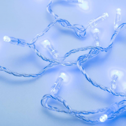 Уличная светодиодная гирлянда Ardecoled нить 230V синий ARD-String-Classic-10000-Clear-100Led-Std Blue 025787